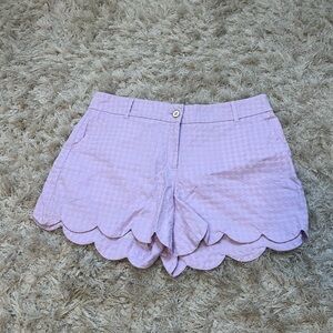 COPY - Crown & Ivy Lavender Scalloped Women's Shorts